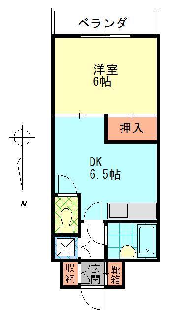 サザンブライト城南の間取り