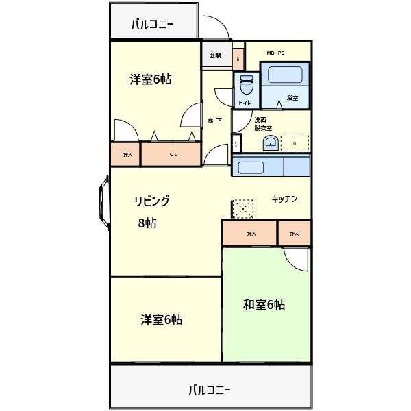 ささきビルの間取り