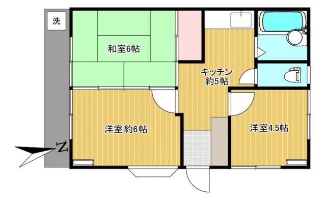 カンパニュラT&Kの間取り