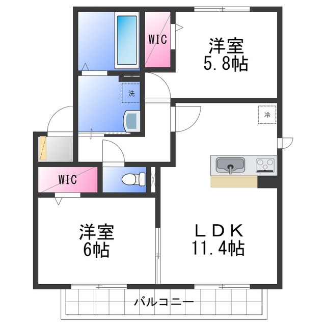 パストラルIIの間取り