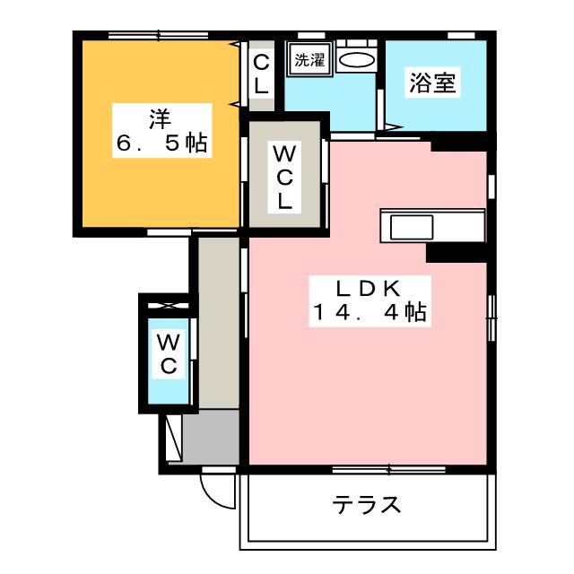 アプローズ雅の間取り