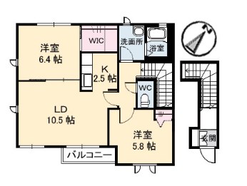 サンバレイ・Ｋの間取り