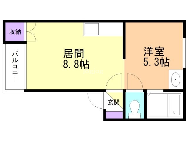 中ノ島センターパーク３番館の間取り