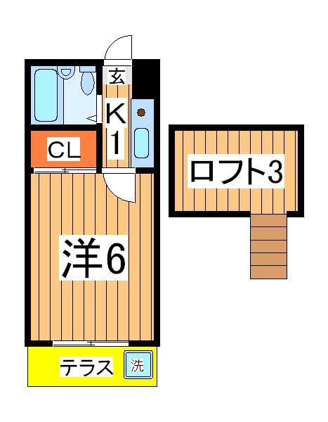 ノーリーズン柏の間取り