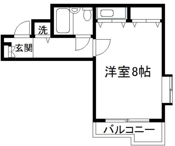 デトムワン室町二条の間取り