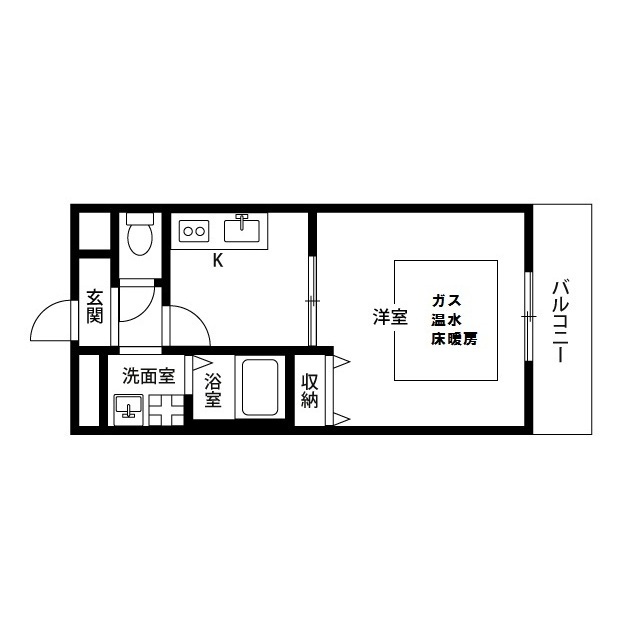 アムール　Ｈａｌｅｋｕｌａｎｉの間取り