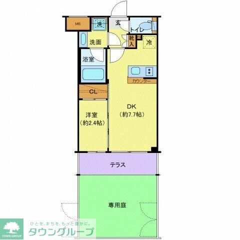シーフォルム東新宿IIの間取り