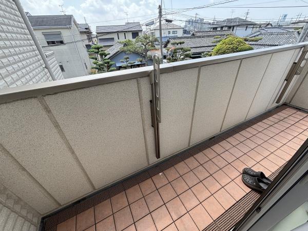 バルコニー　日当たり良好！
