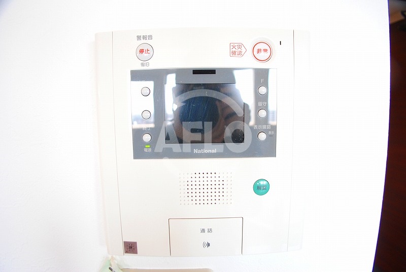 セキュリティ　カスタリア阿倍野　TVモニター付きインターホン