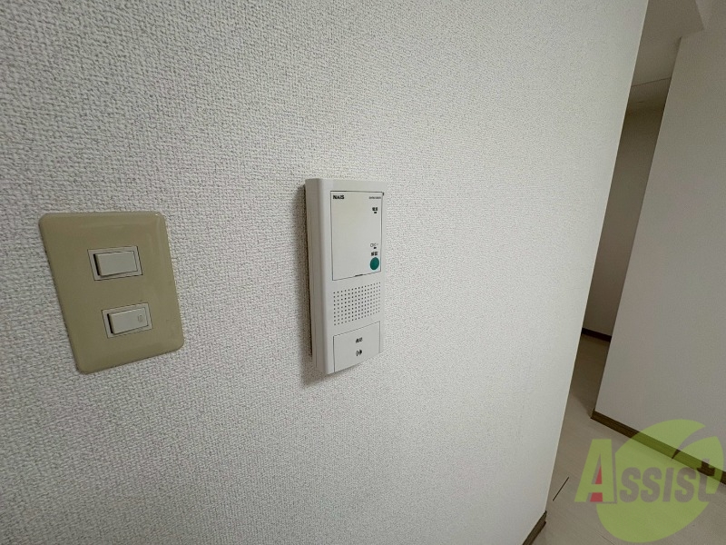 セキュリティ　インターホンは通話ができるので急な訪問があっても安心です