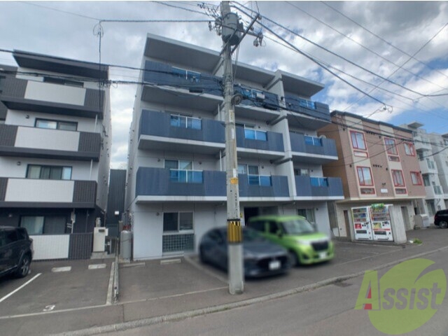 建物外観　札幌市東区北２１条東「モンターニュアボール」