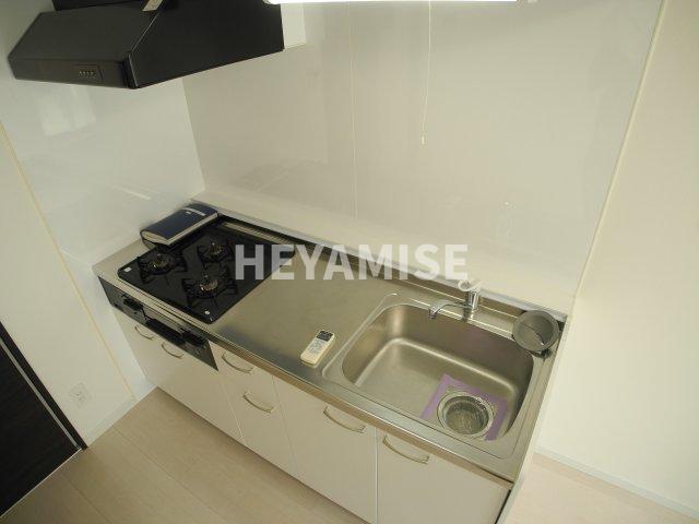 キッチン　同物件の別号室の画像となります。