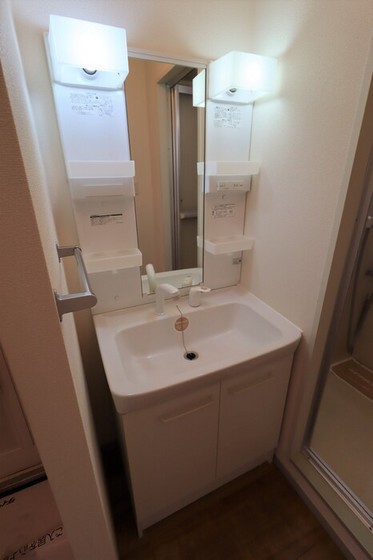 洗面設備　※他号室の写真です