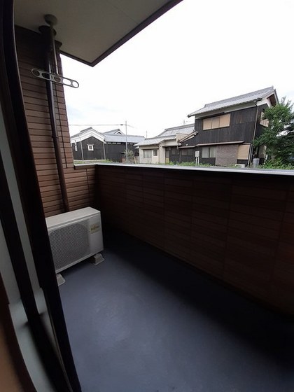 バルコニー　※他号室の写真です