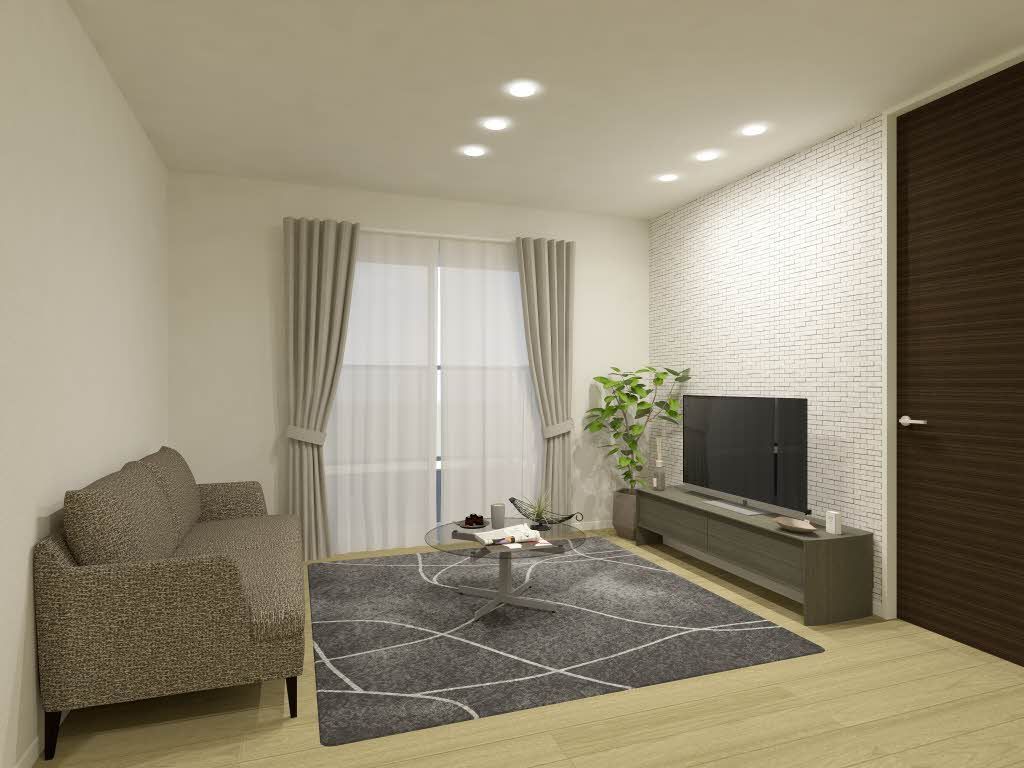 その他部屋・スペース　完成予想図／家具等は配置のイメージで物件に付属しておりません