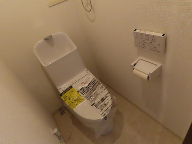 トイレ　ゆったりとした空間のトイレです