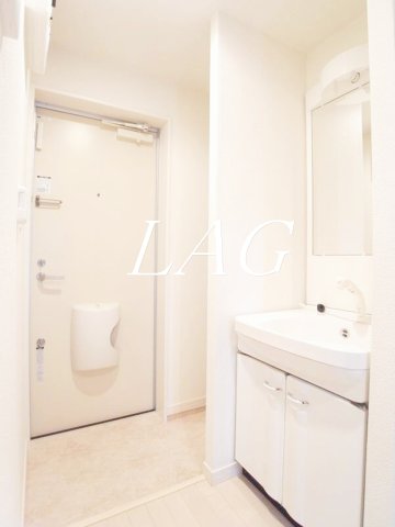 洗面設備　洗面台です。