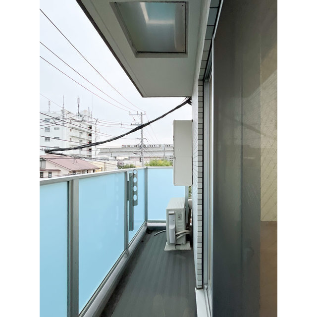 バルコニー　落ち着いた時間を過ごせるバルコニーです