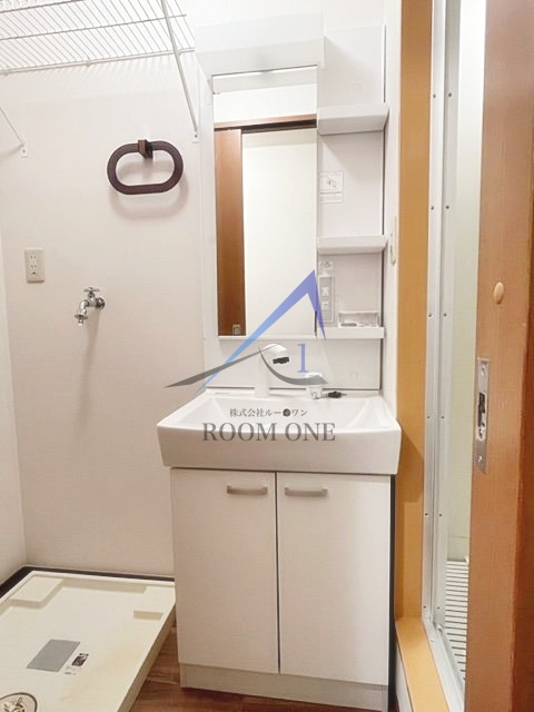 洗面設備　洗面台です。