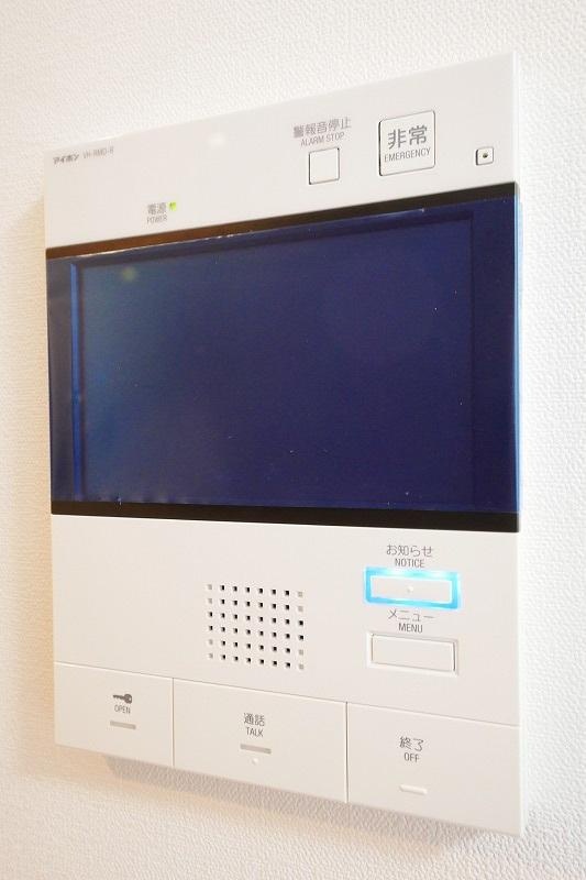 セキュリティ　☆モニター付きインターホン☆