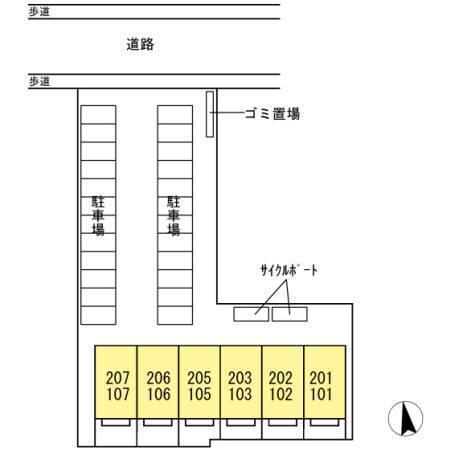 その他部屋・スペース　配置図