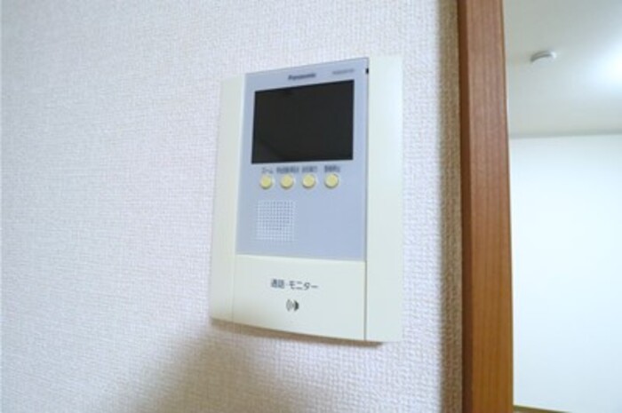 セキュリティ　モニター付きインターホンです
