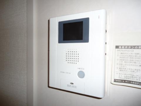 セキュリティ　カメラ付インターホン（イメージ）