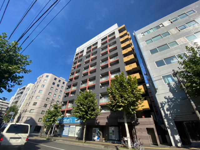 建物外観　札幌市中央区南２条東「アルファスクエア大通」