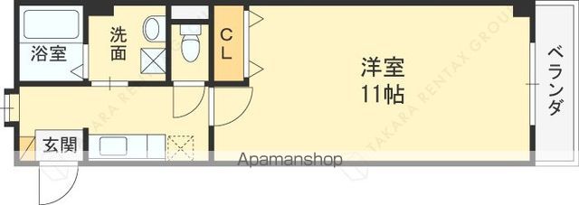 阪急今津線 小林駅 徒歩11分 4階建 築25年の間取り写真