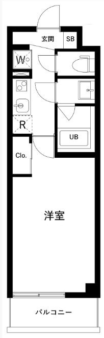 京急本線 雑色駅 徒歩10分 5階建 築5年の間取り写真