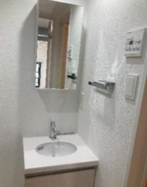 洗面設備　洗面所です