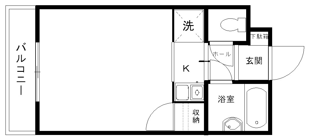 リビングVの間取り