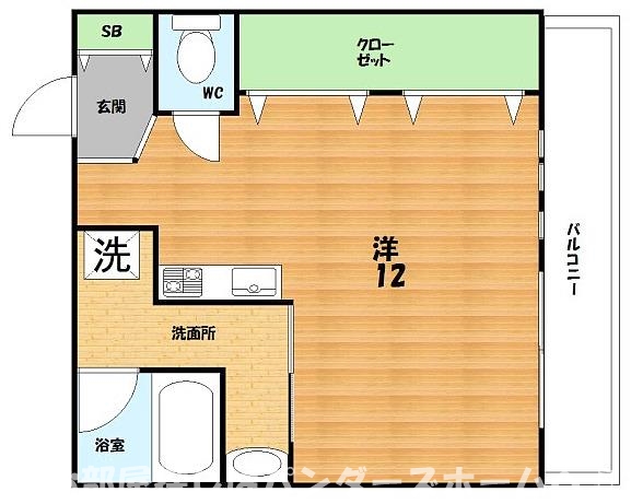 メゾン天の川の間取り写真