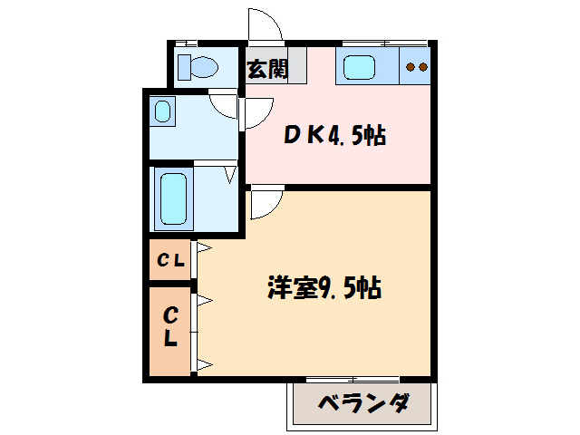 ロイヤルハイツ新田の間取り