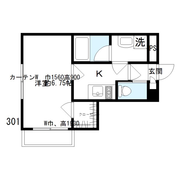 シャルムの間取り