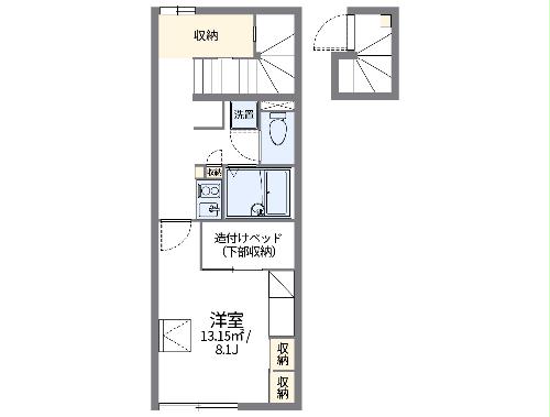 レオパレス東松島の間取り