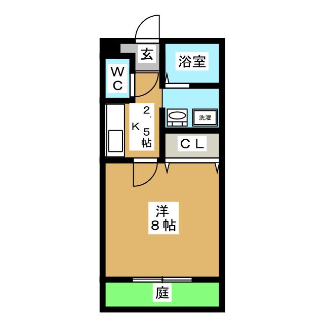 ヴィラ若竹の間取り