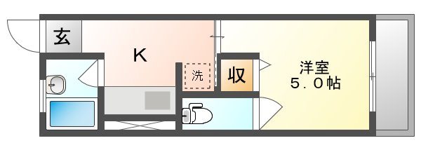 ハイツユタカの間取り