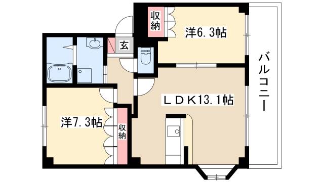 セントレアの間取り