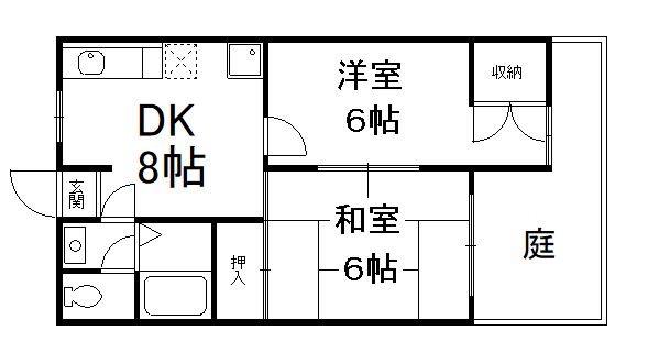 シャルマンコーポの間取り