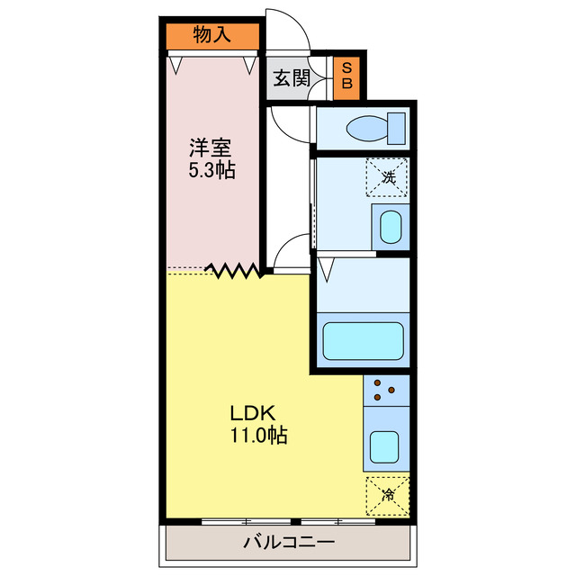 ドルチェヴィータの間取り