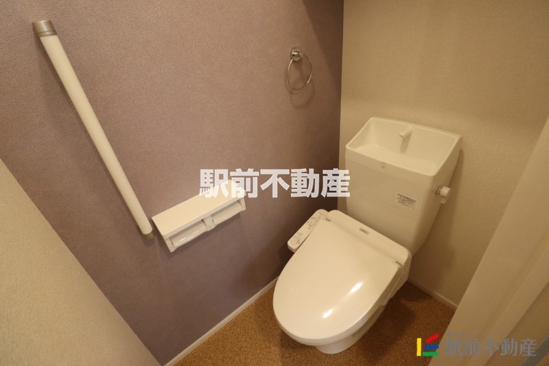 【朝倉市菩提寺のアパートのトイレ】