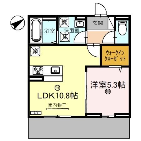 D-PLACE城西の間取り