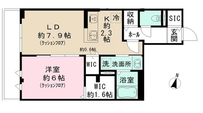 ユアメゾン立教通りの間取り写真