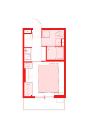 横浜市西区花咲町のマンションの間取り