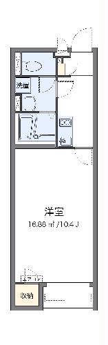 クレイノＨＩＫＡＲＩの間取り