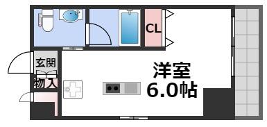 アーデンタワー南堀江の間取り