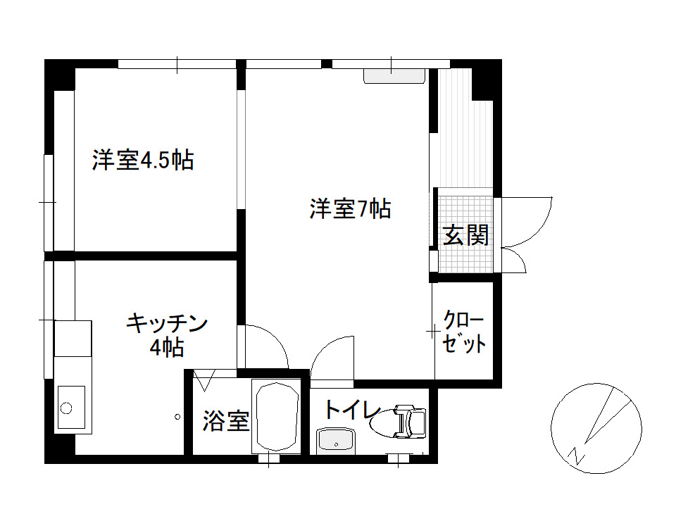 三栄ビルの間取り