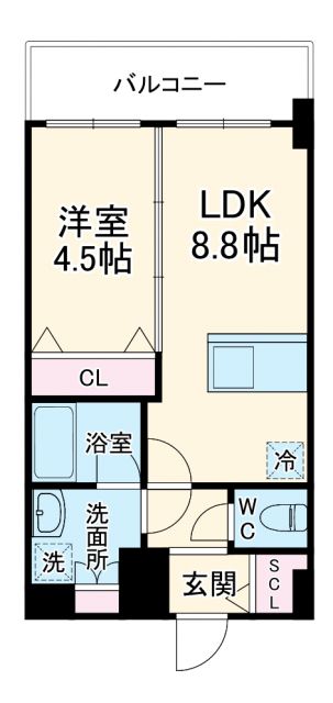 ベイサイドパークOSAKAノースレジデンシスの間取り