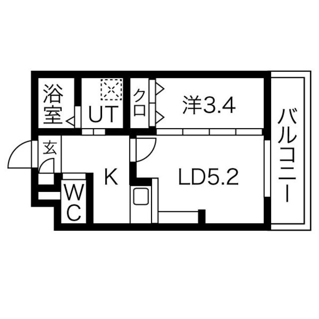 ジーイーシスの間取り